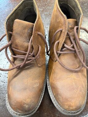 Timberland Brown Leather Men's Chukka Boots